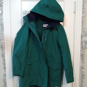Lands' End Women's Medium Kelly Green Squall Jacket